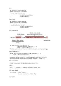 Entity Framework 4中文學(xué)習(xí)手記