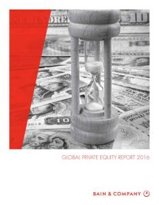 Bain贝恩咨询：2016年全球私募基金投资研究报告 Global Private Equity Report 下载