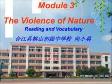 《Module 3 The Violence of Nature 课件》高中英语外研社版必修36471.ppt