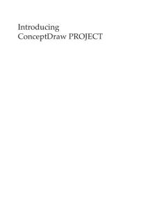 Introducing ConceptDraw PROJECT