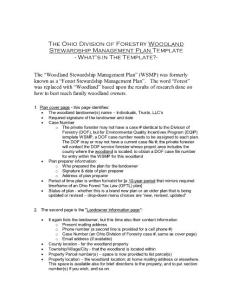 What´s in the Woodland Stewardship Management …