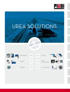 DISPENSERS PUMPS UREA SOLUTIONS METERS - …