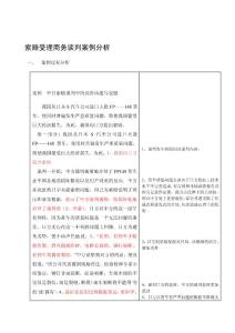 商務談判_索賠案例