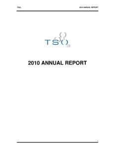 2010 ANNUAL REPORT