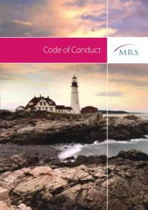 Code of Conduct