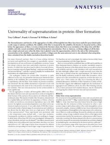 nsmb.3197-Universality of supersaturation in protein-fiber formation
