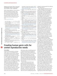 nbt.3559-Creating human germ cells for unmet reproductive needs