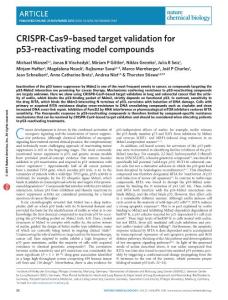 nchembio.1965-CRISPR-Cas9–based target validation for p53-reactivating model compounds