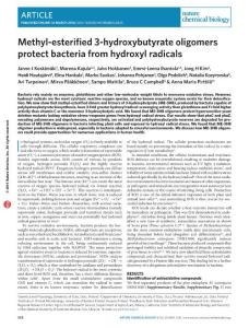 nchembio.2043-Methyl-esterified 3-hydroxybutyrate oligomers protect bacteria from hydroxyl radicals