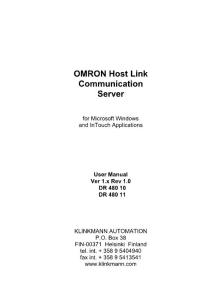 C系列与Intouch通信连接标记名手册