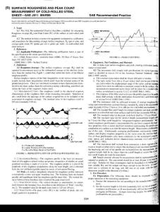 SAE_J911-1998-SAE J911 粗糙度標準