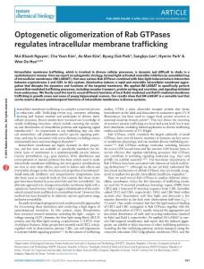 nchembio.2064-Optogenetic oligomerization of Rab GTPases regulates intracellular membrane trafficking