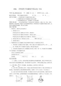 帶電粒子在磁場中的運動學案