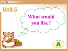 pep英语四下《Unit5 What would you like》课件