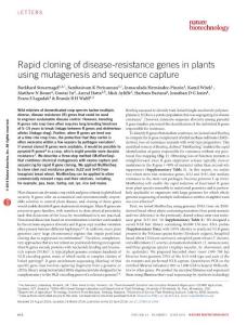 nbt.3543-Rapid cloning of disease-resistance genes in plants using mutagenesis and sequence capture