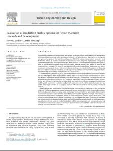Evaluation of irradiation facility options for fusion materials research and development