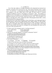 西安石油大學(xué) 英語4題庫閱讀1 (0.54)AB