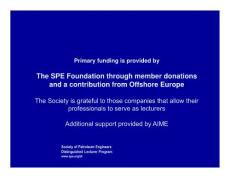 Characterizing Shale Plays, Berg, Anadarko