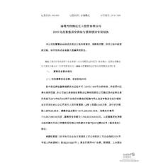 齐翔腾达：2010年度募集资金存放与使用情况专项报告