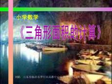 《三角形面積的計算》課件