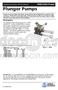 RMW Series Pumps Plunger Pumps - Annovi Reverberi