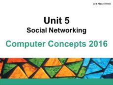 Unit 5 Social Networking - Cochise College