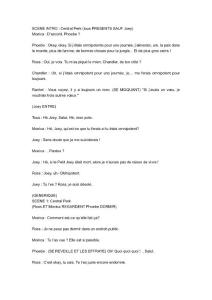 老友記 法語劇本1.04
