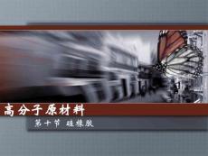 11硅橡膠_材料科學_工程科技_專業資料
