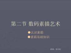 第二节 数码素描艺