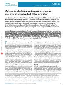 nchembio.2143-Metabolic plasticity underpins innate and acquired resistance to LDHA inhibition