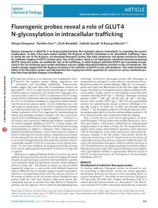 nchembio.2156-Fluorogenic probes reveal a role of GLUT4 N-glycosylation in intracellular trafficking