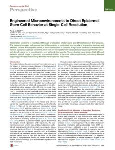 Developmental-Cell_2016_Engineered-Microenvironments-to-Direct-Epidermal-Stem-Cell-Behavior-at-Single-Cell-Resolution
