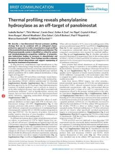 nchembio.2185-Thermal profiling reveals phenylalanine hydroxylase as an off-target of panobinostat