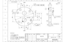 BQXWGC023-000 油泵盖板 - A4