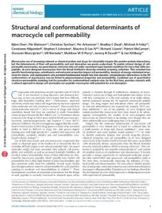 nchembio.2203-Structural and conformational determinants of macrocycle cell permeability