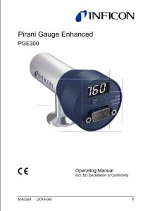 inficon英福康真空計l PGE300操作手冊