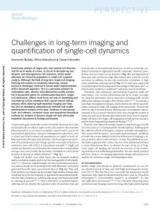 nbt.3713-Challenges in long-term imaging and quantification of single-cell dynamics