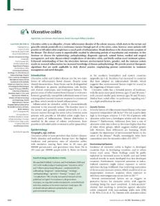 ulcerative colitis