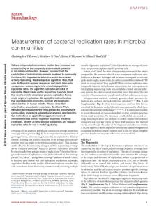 nbt.3704-Measurement of bacterial replication rates in microbial communities