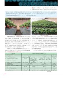 關(guān)于草莓高架基質(zhì)栽培市民認(rèn)可度的調(diào)研報告