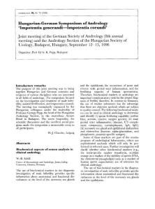hungarian-german symposium of andrology ´impotentia generandi—impotentia coeundi´