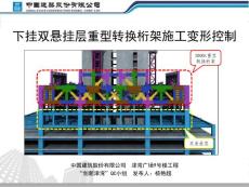 下挂双悬挂层重型转换桁架施工变形控制QC成果（保鲁班奖）