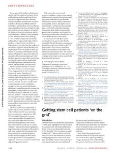 nbt.3740-Getting stem cell patients ´on the grid´ -