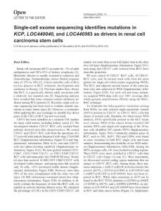 cr2016150a-Single-cell exome sequencing identifies mutations in KCP, LOC440040, and LOC440563 as drivers in renal cell carcinoma stem cells