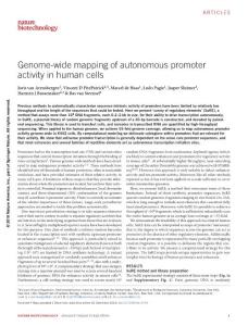 nbt.3754-Genome-wide mapping of autonomous promoter activity in human cells