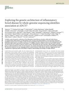 ng.3761-Exploring the genetic architecture of inflammatory bowel disease by whole-genome sequencing identifies association at ADCY7