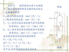 項(xiàng)目14    填料塔的正常工況維持