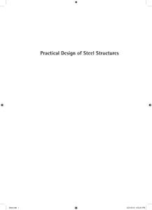 Practical Design of Steel Structures