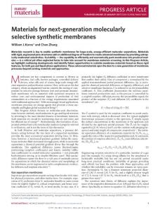nmat4805-Materials for next-generation molecularly selective synthetic membranes