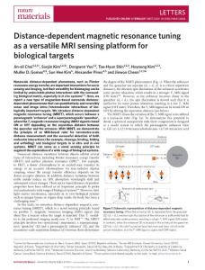 nmat4846-Distance-dependent magnetic resonance tuning as a versatile MRI sensing platform for biological targets